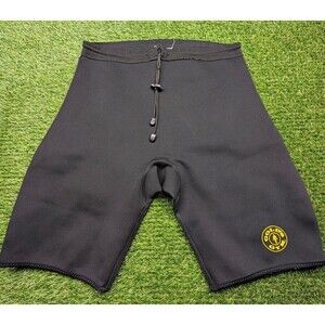 Gold's Gym Neoprene Compression Shorts Black Weightlifting L\XL